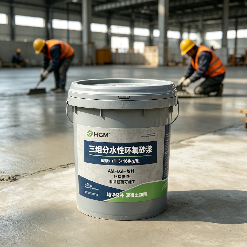 虞城三组份水性环氧砂浆